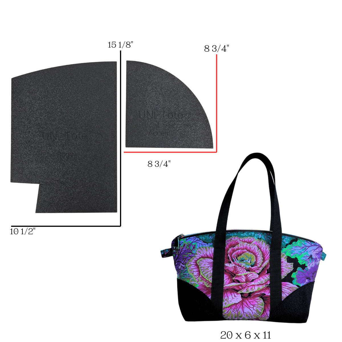 Large Uni-Tote Template Set